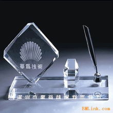 供应水晶办公用品