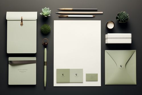 信纸办公用品VI样机效果图与摄影图下载指南